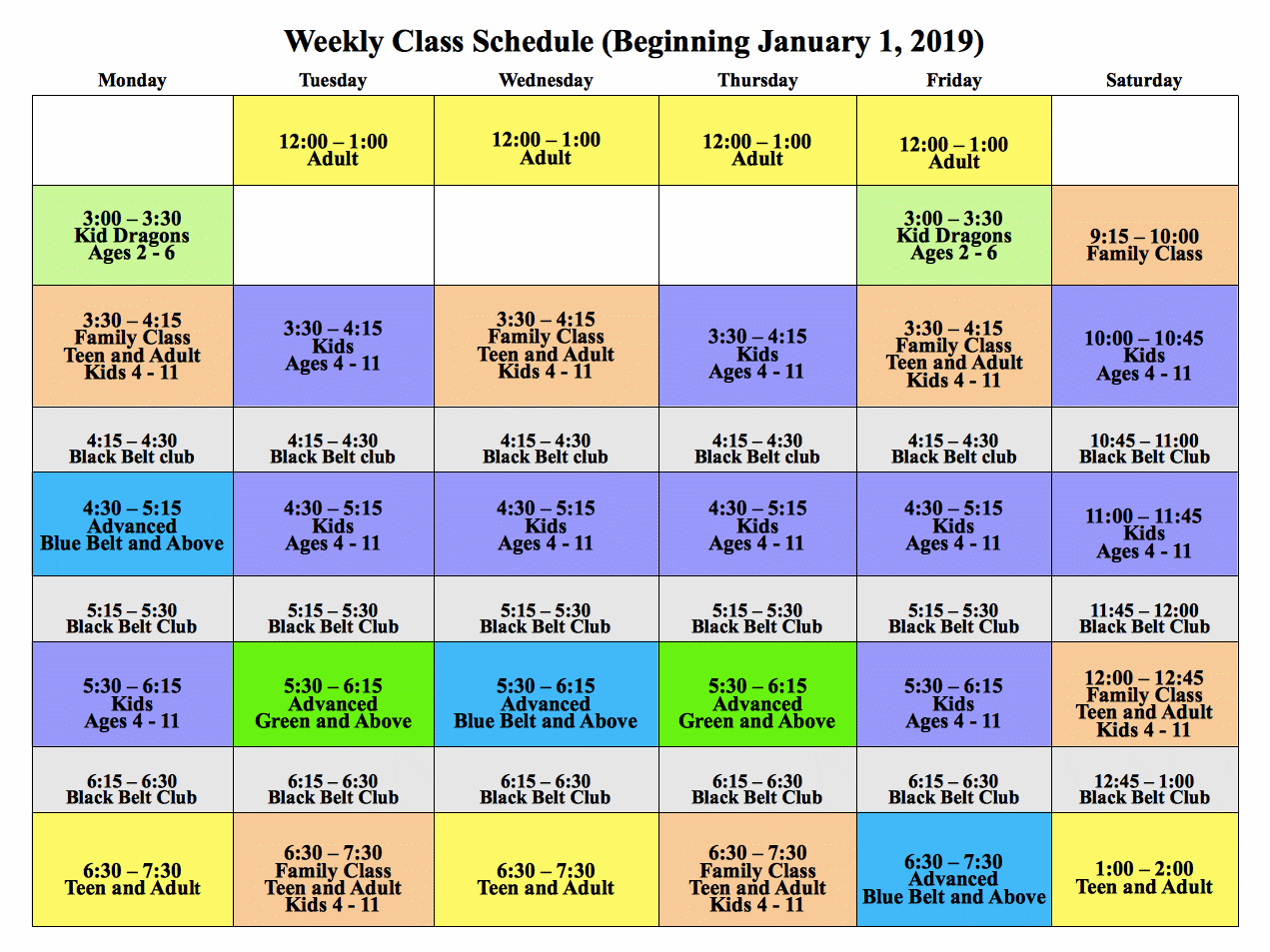 Web Schedule 2019 SKK